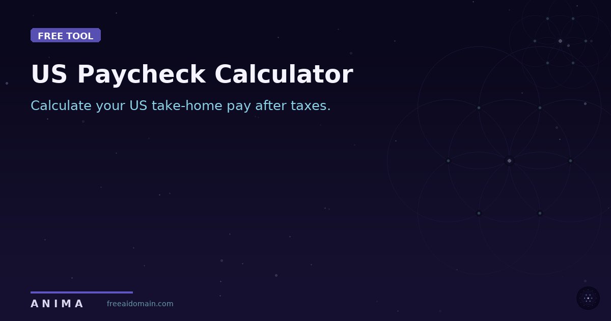 Immagine illustrativa per lo strumento calcolatore busta paga usa