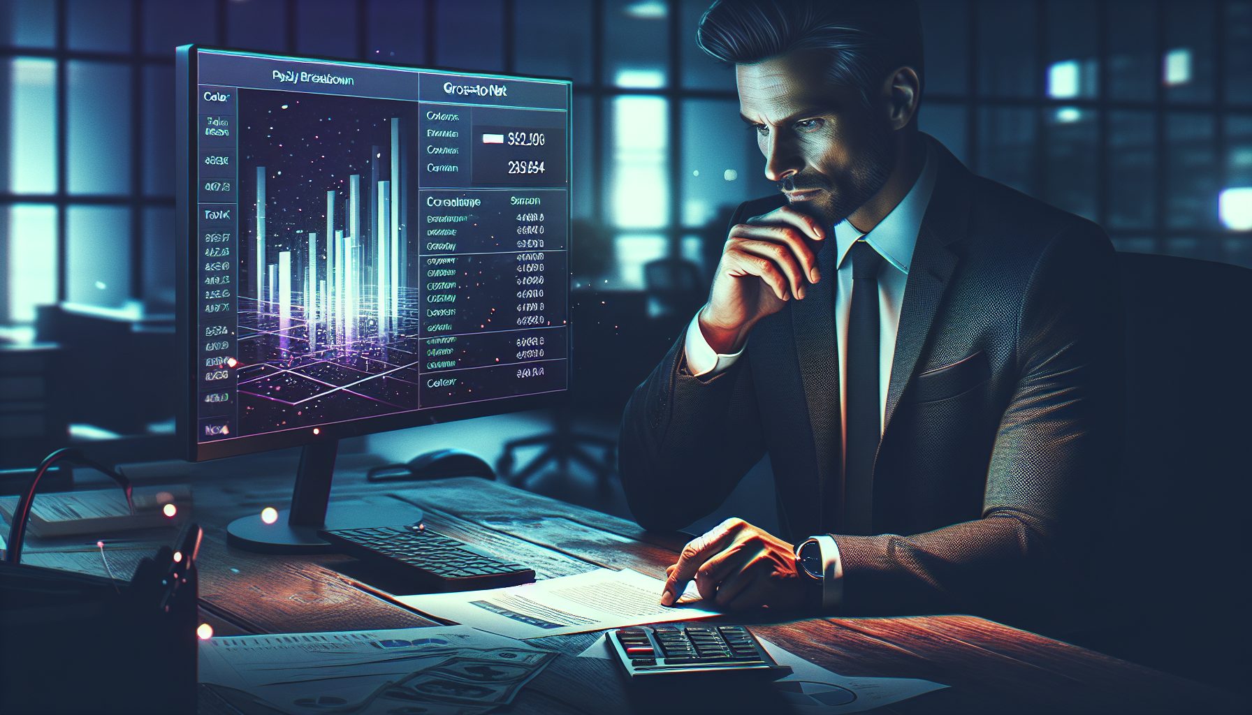 Immagine illustrativa per lo strumento calcolo stipendio netto